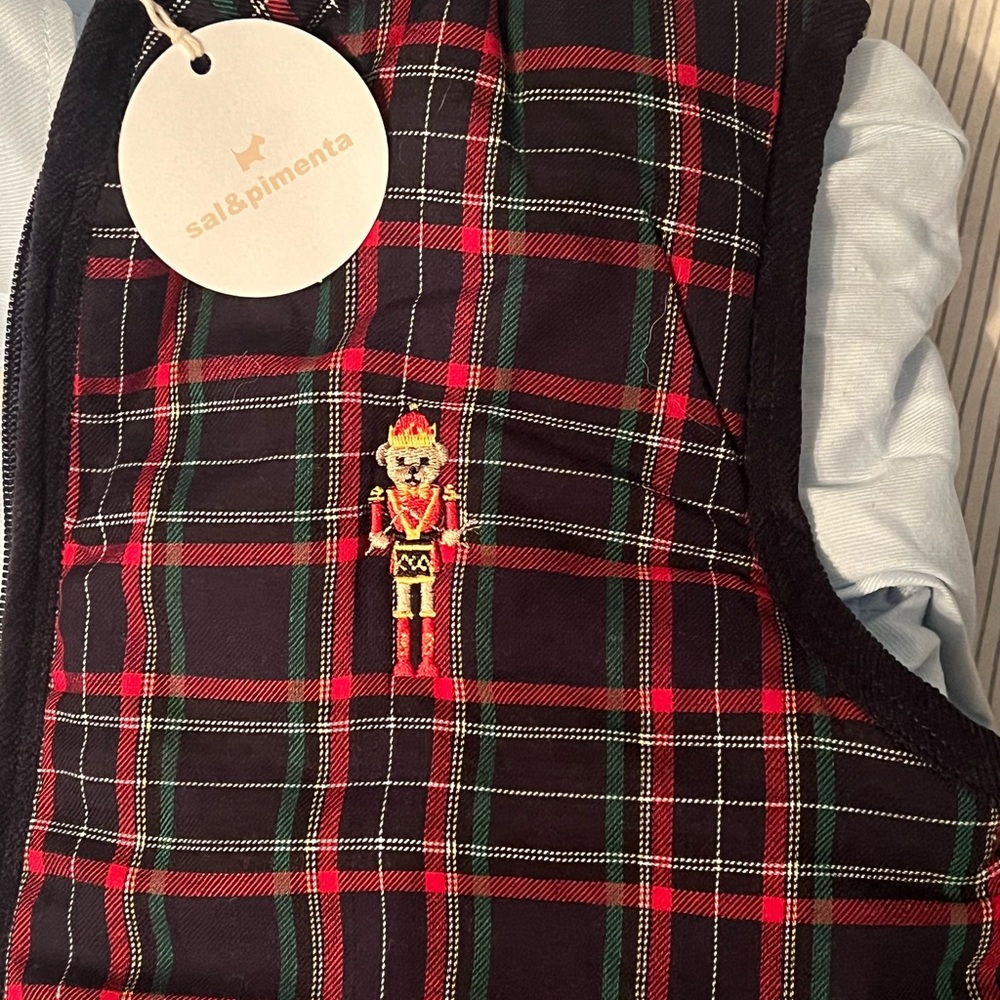 Sal & Pimenta Nutcracker Bears Vest